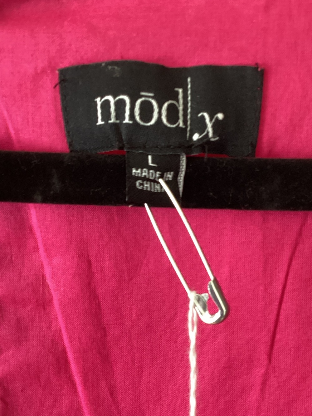 Modcloth Hot Pink Tiered Midi Dress with Square Neck - Picture 2 of 6